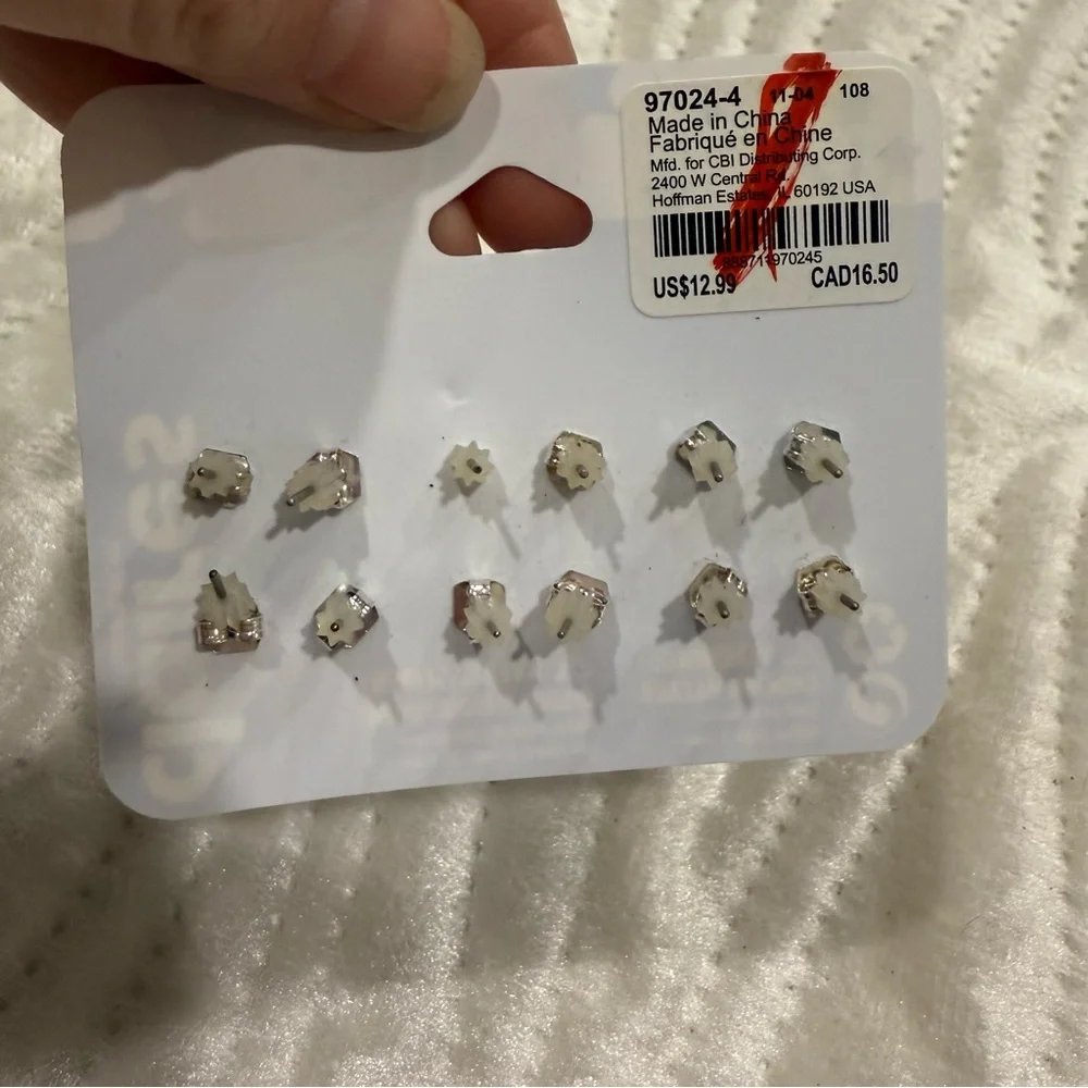 10 for $10 Claire's Red and White Jewelry Set